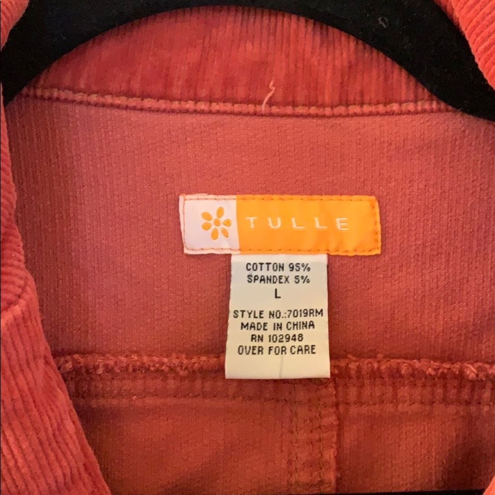 Burnt orange Codroy jacket - Picture 5 of 5